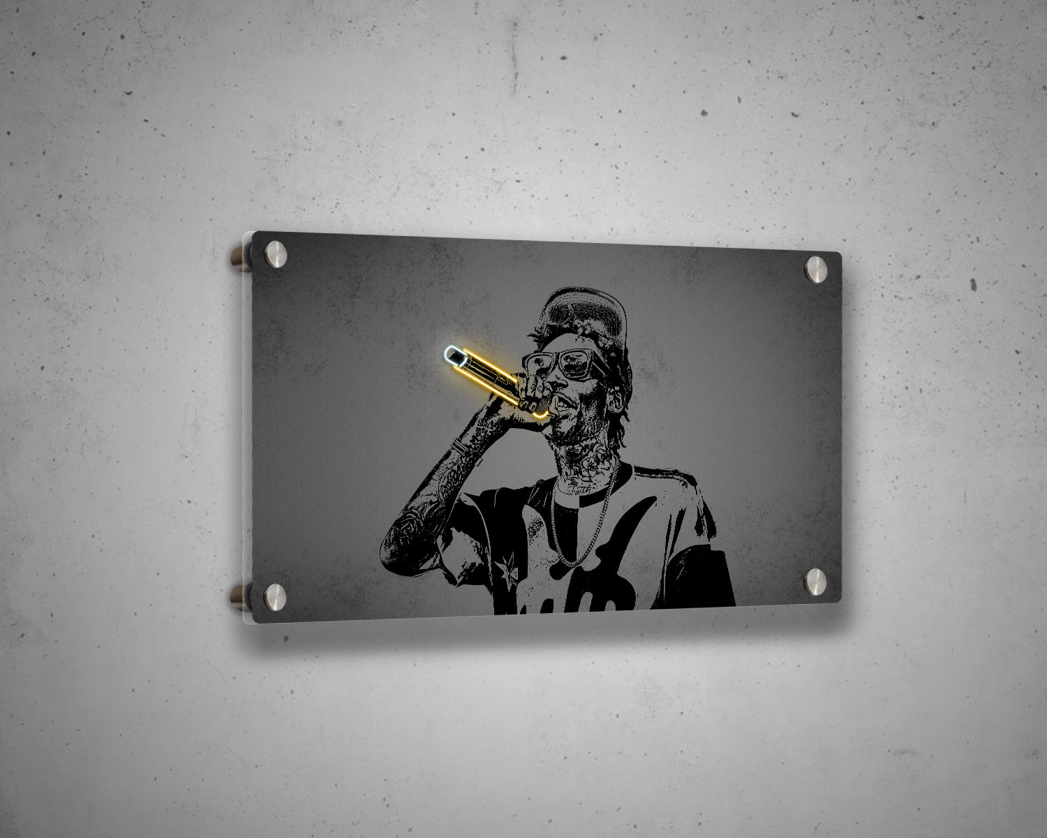 Wiz Khalifa Canvas Wall Art