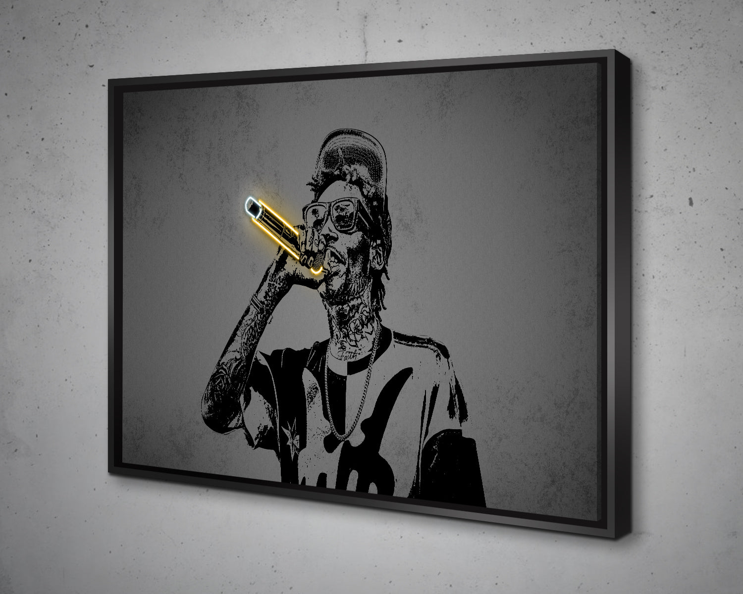 Wiz Khalifa Canvas Wall Art