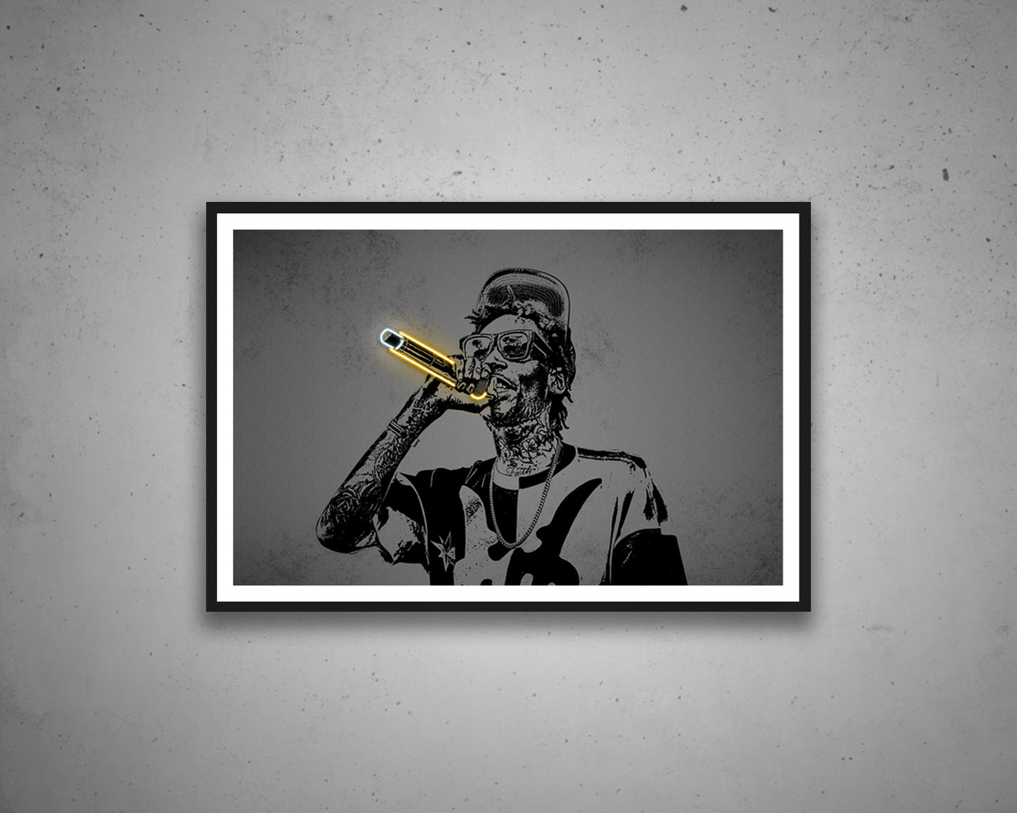 Wiz Khalifa Canvas Wall Art
