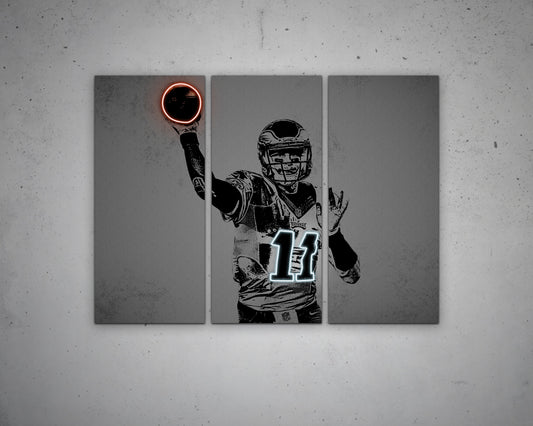 Carson Wentz Canvas Wall Art