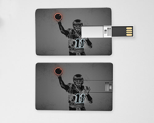 Carson Wentz Neon Effect Pendrive