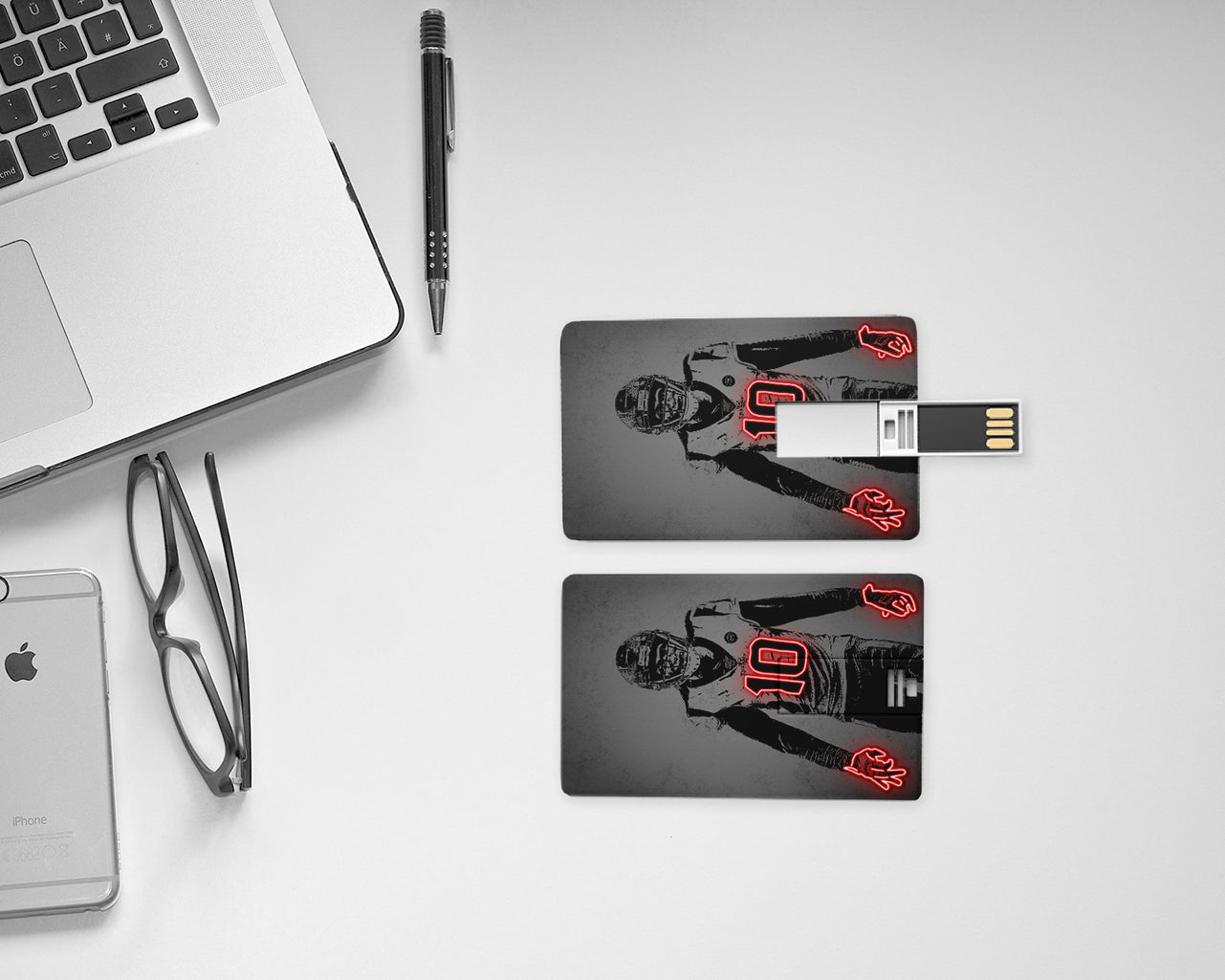 DeAndre Hopkins Neon Effect Pendrive