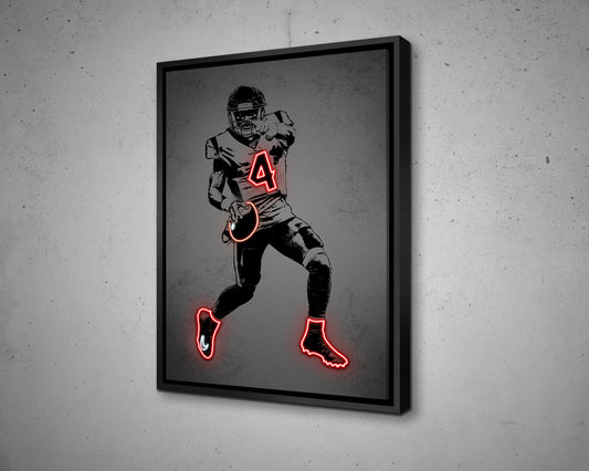 Deshaun Watson Canvas Wall Art