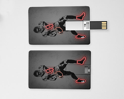 Deshaun Watson Neon Effect Pendrive