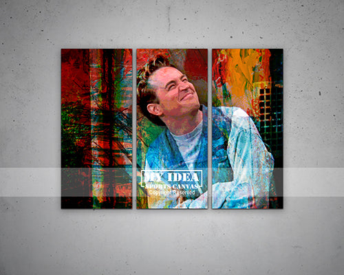 Matthew Perry Multicolour Wall Art