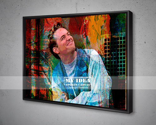 Matthew Perry Multicolour Wall Art