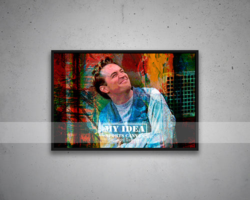 Matthew Perry Multicolour Wall Art