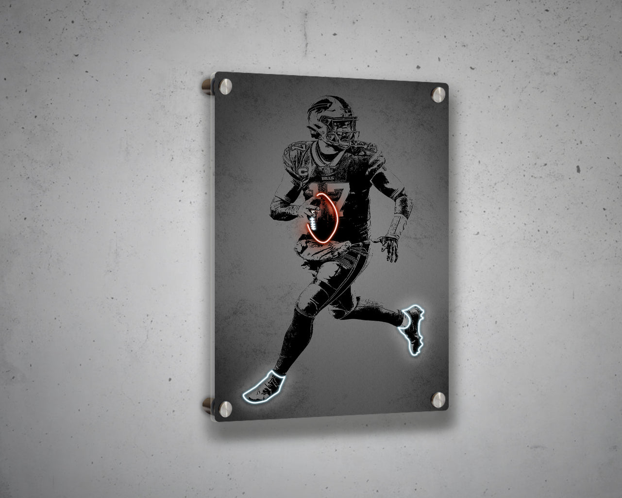 Josh Allen Canvas Wall Art