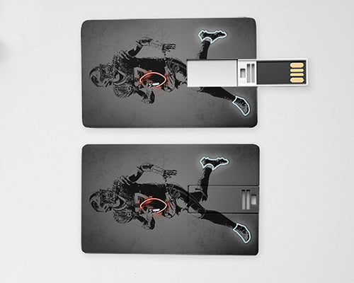 Memoria USB con efecto neón de Josh Allen