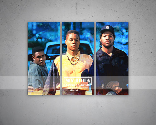 Boyz n the Hood Multicolour Wall Art