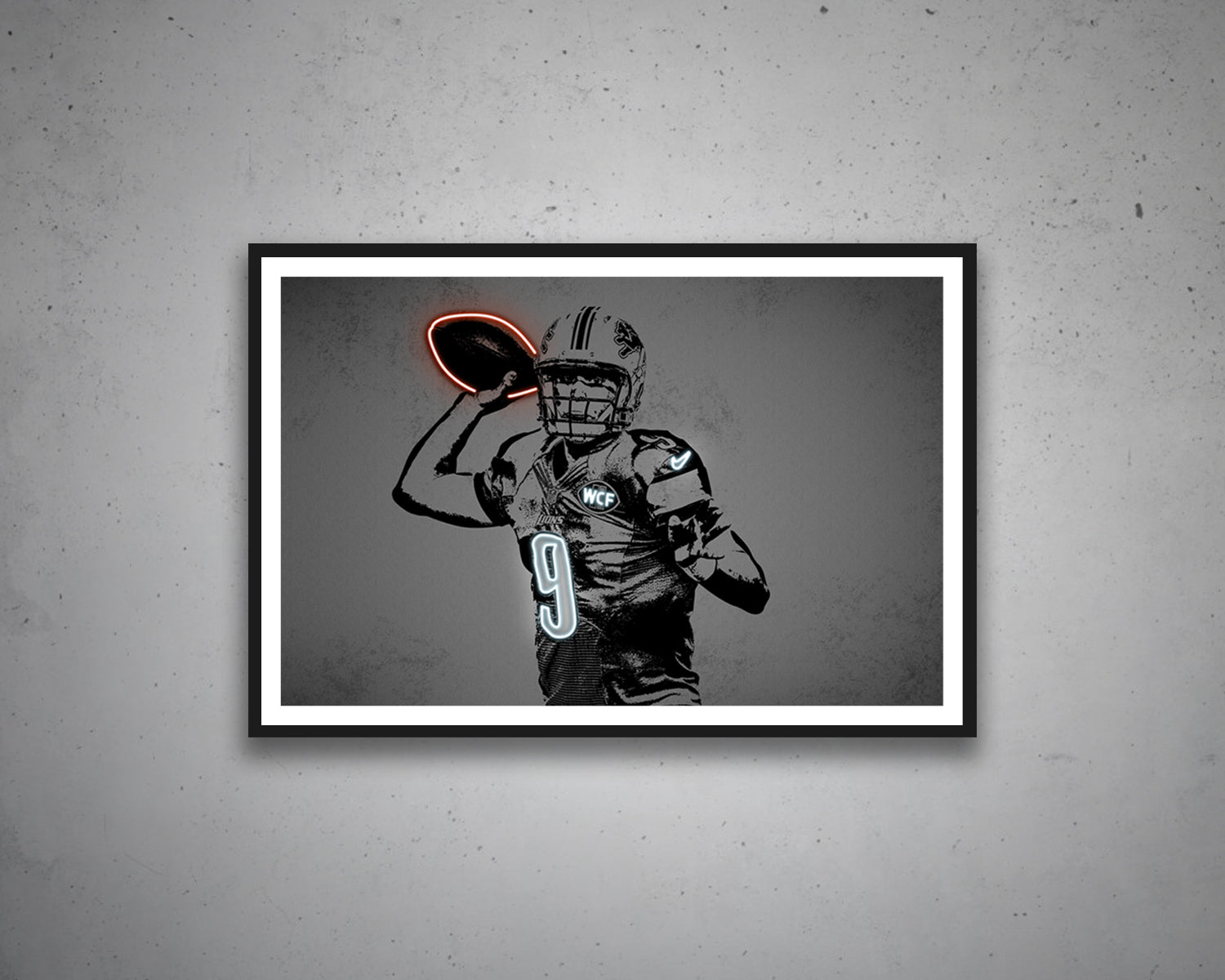 Matthew Stafford Canvas Wall Art