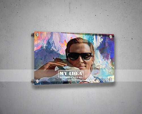 Patrick Bateman Multicolour Wall Art