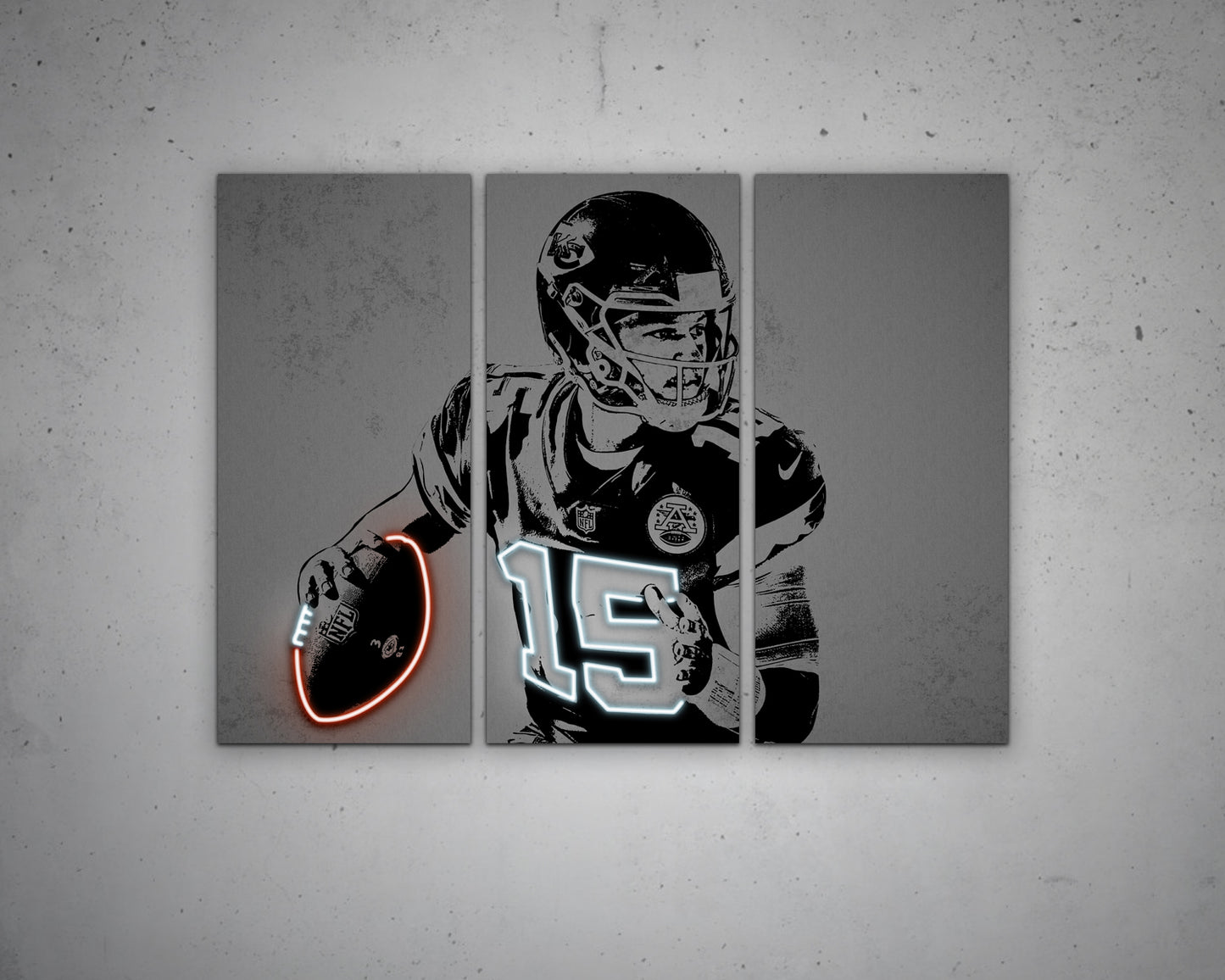 Patrick Mahomes Canvas Wall Art 