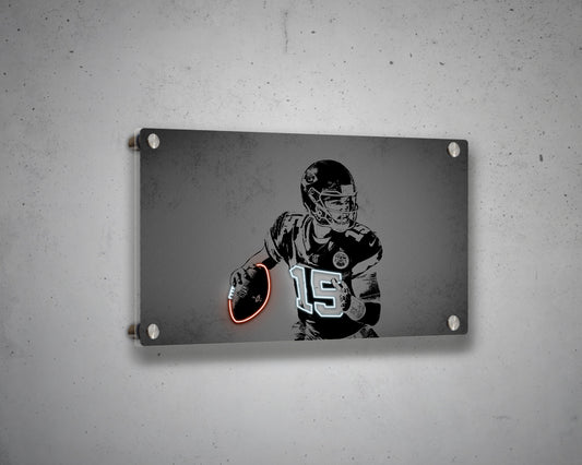 Patrick Mahomes Canvas Wall Art