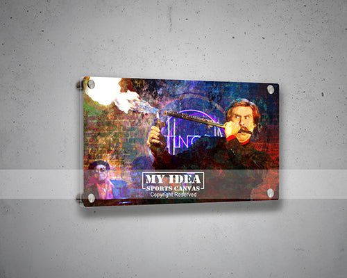 The Legend of Ron Burgundy Jazz Flute Multicolor Wall Art