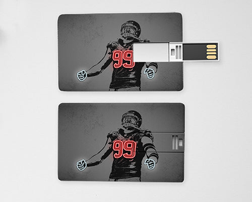 T.J. Watt Neon Effect Pendrive