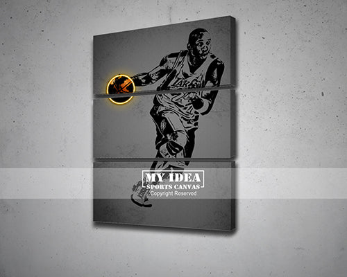 Kobe Bryant Canvas Wall Art