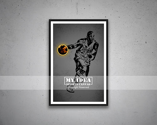 Kobe Bryant Canvas Wall Art