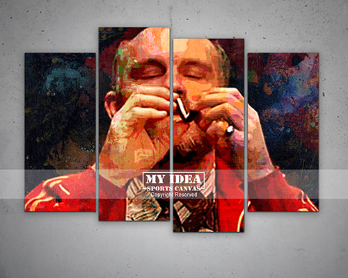 Teddy KGB Multicolor Wall Art