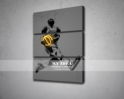 LeBron James Canvas Wall Art