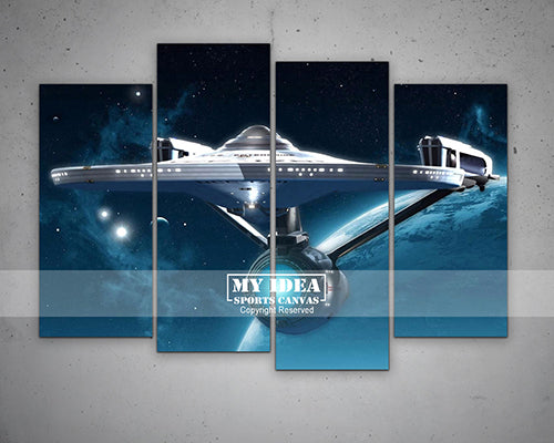 ENTERPRISE Space Multicolor Wall Art