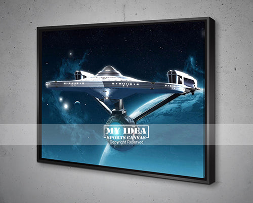 ENTERPRISE Space Multicolor Wall Art