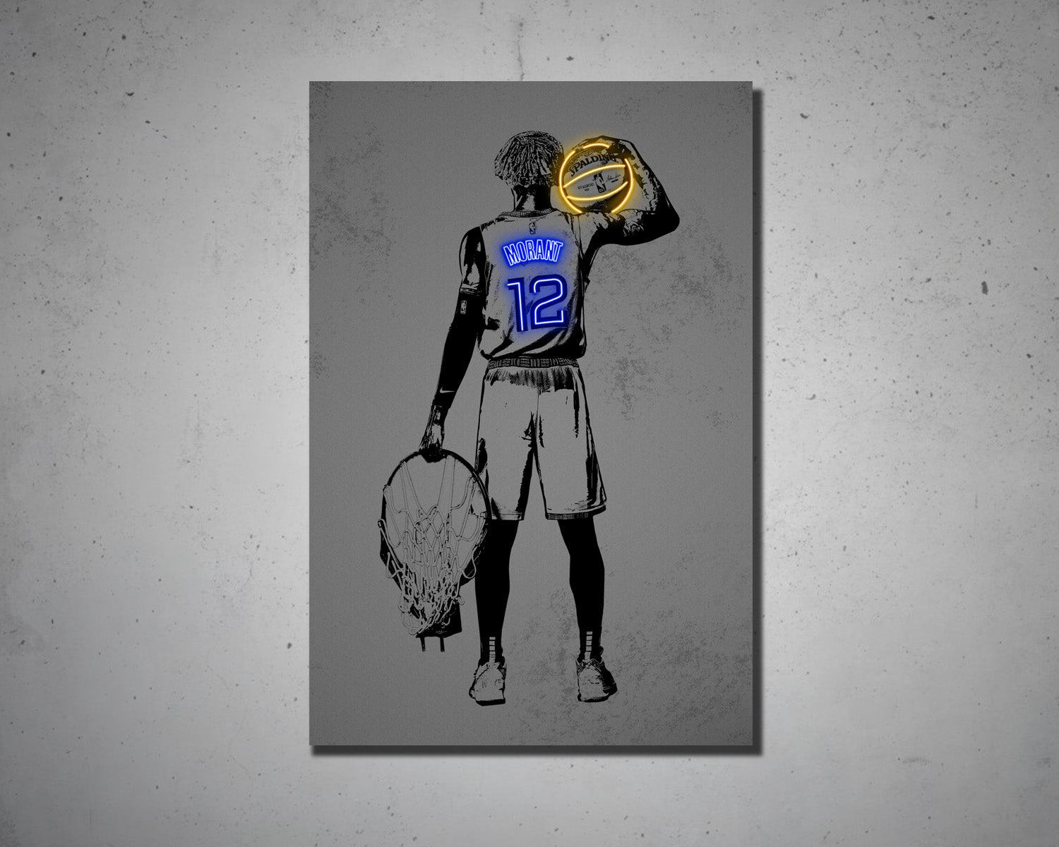 Ja Morant Canvas Wall Art