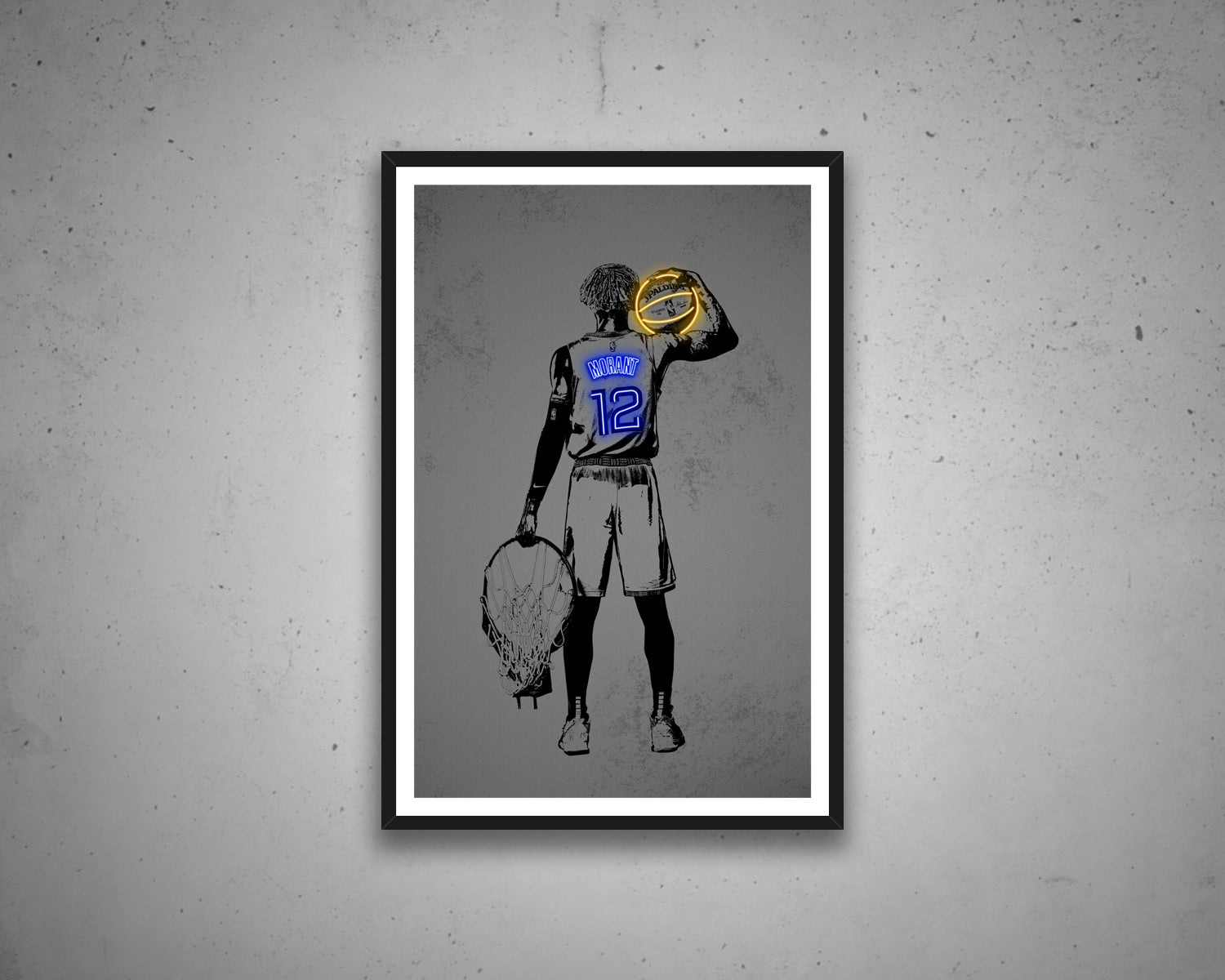 Ja Morant Canvas Wall Art