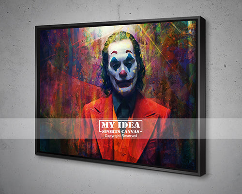 Joaquin Joker Multicolor Wall Art