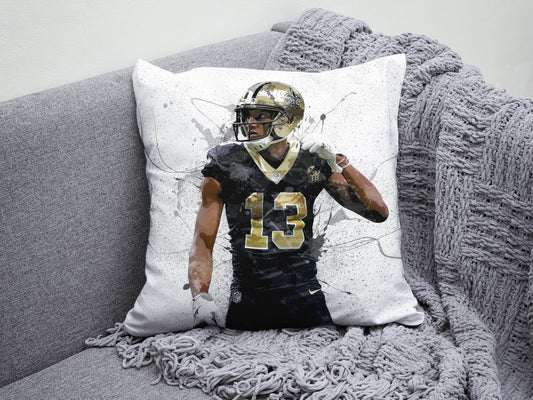 Almohada con efecto salpicadura de Michael Thomas