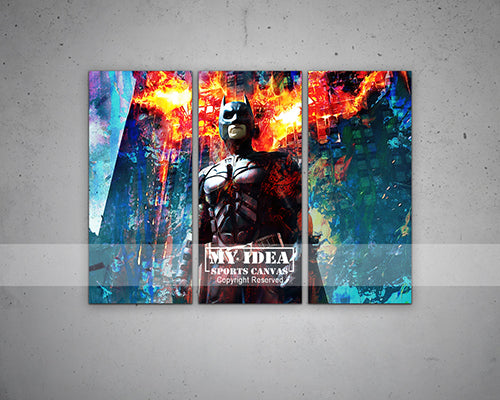 The Dark Knight Multicolor Wall Art