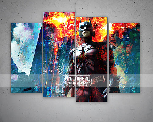 The Dark Knight Multicolor Wall Art