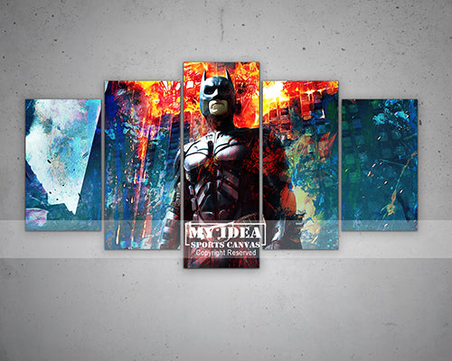 The Dark Knight Multicolor Wall Art