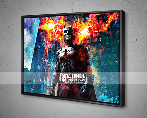 The Dark Knight Multicolor Wall Art
