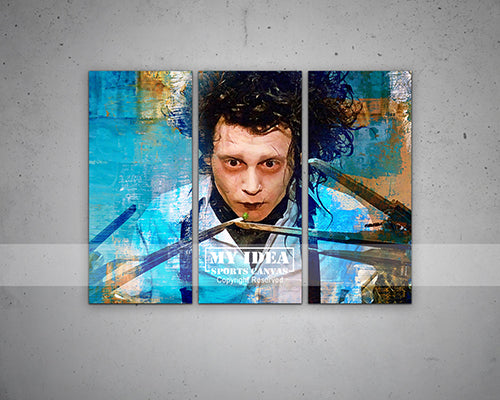 Edward Scissorhands Multicolor Wall Art