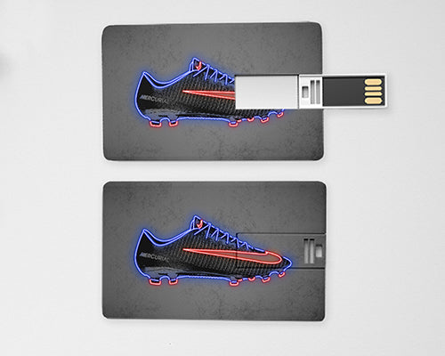 Football Shoes Neon Effect Pendrive