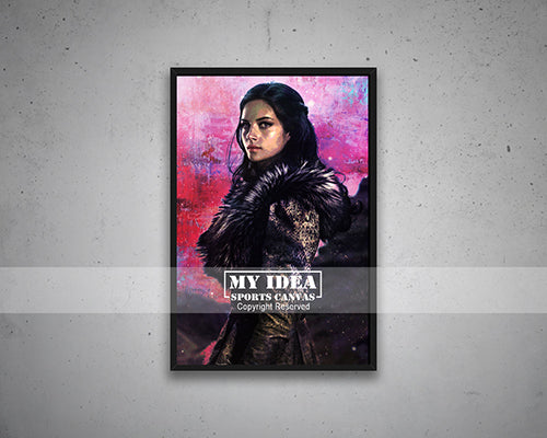 Yennefer Multicolor Wall Art