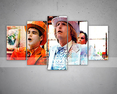 Dumb and Dumber Multicolour Wall Art