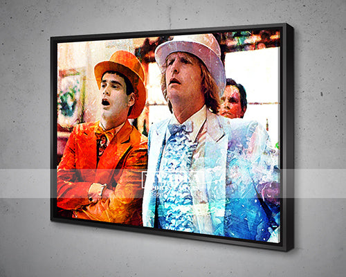 Dumb and Dumber Multicolour Wall Art