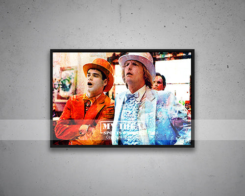 Dumb and Dumber Multicolour Wall Art