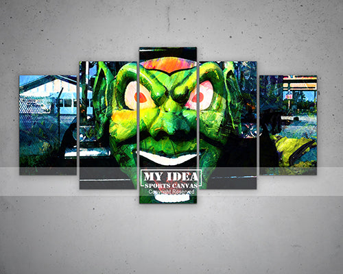 Maximum Overdrive Multicolour Wall Art