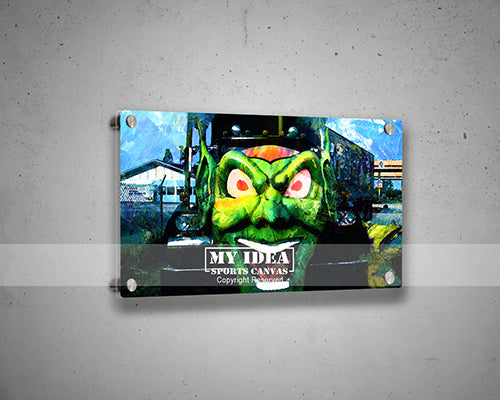 Maximum Overdrive Multicolour Wall Art