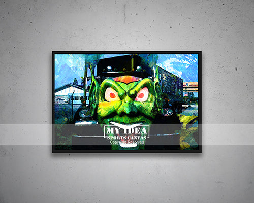 Maximum Overdrive Multicolour Wall Art