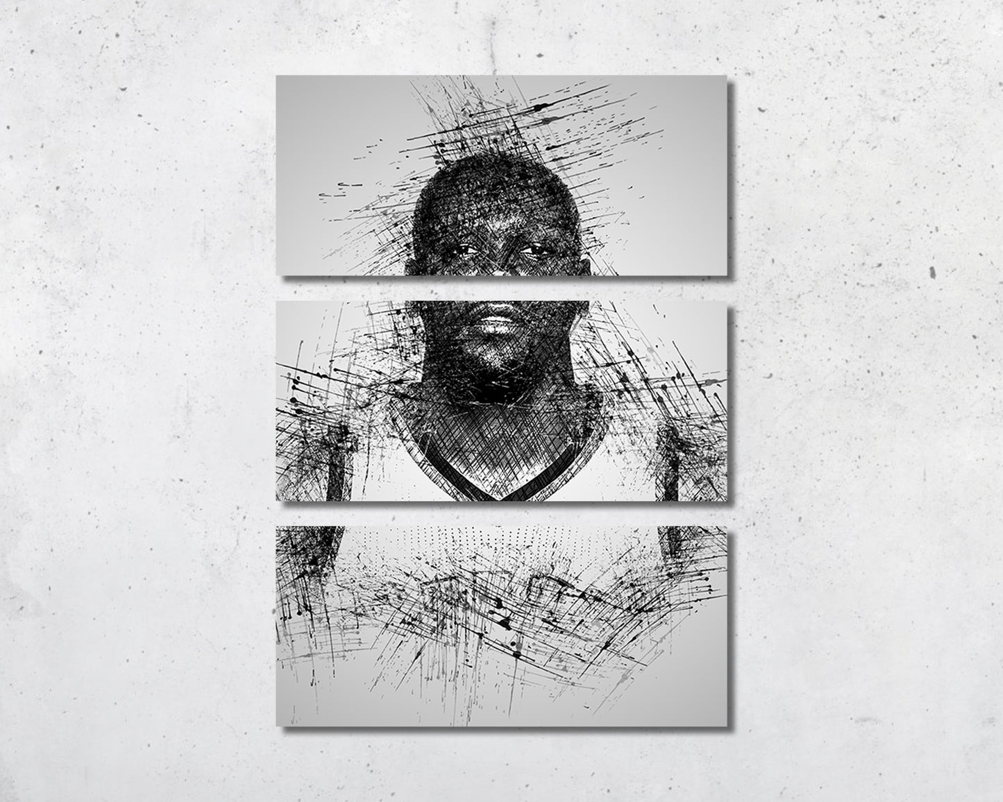 Kevin Durant Sketch Wall Art