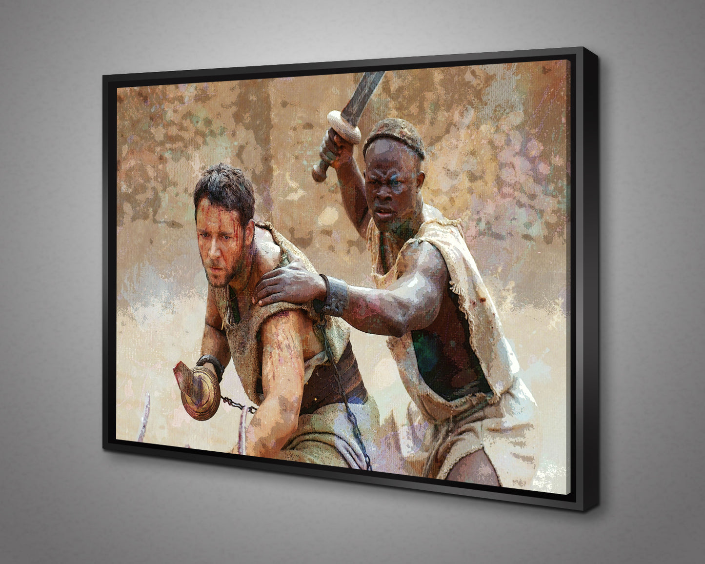 Gladiator Multicolour Wall Art