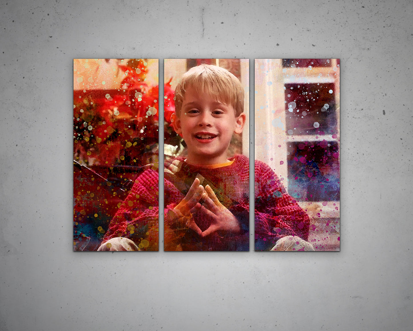 Home Alone Multicolour Wall Art