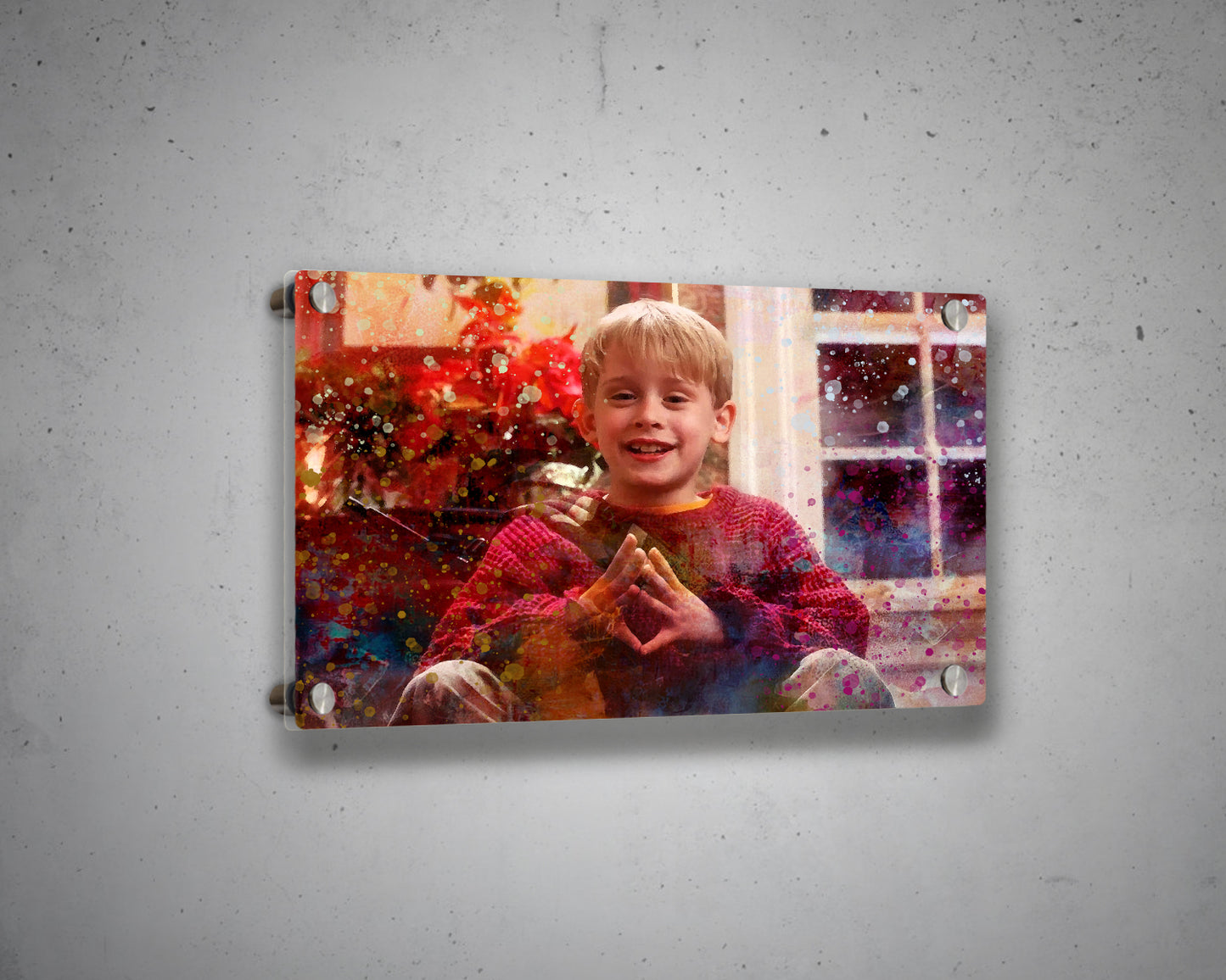 Home Alone Multicolour Wall Art
