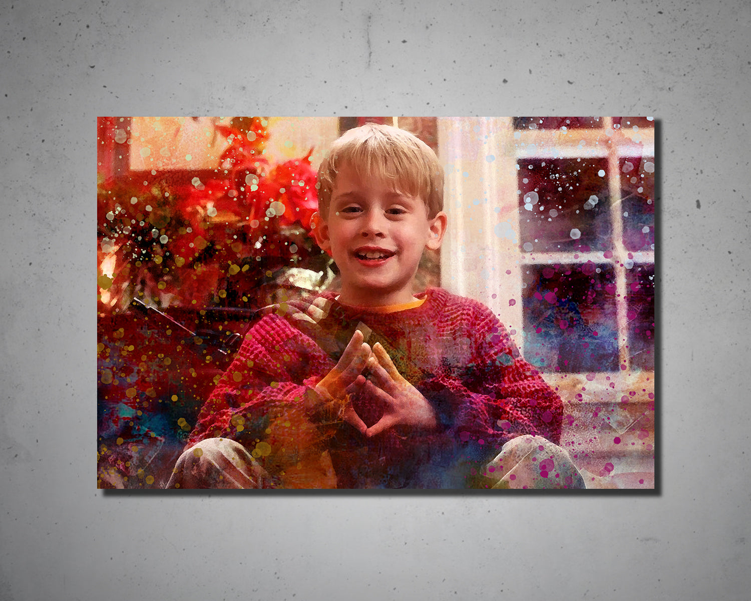 Home Alone Multicolour Wall Art