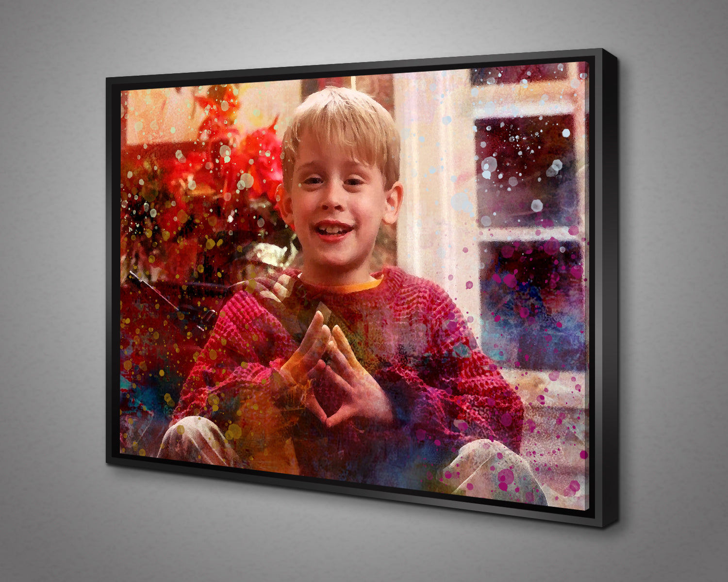 Home Alone Multicolour Wall Art