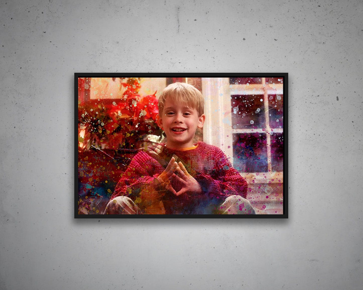 Home Alone Multicolour Wall Art